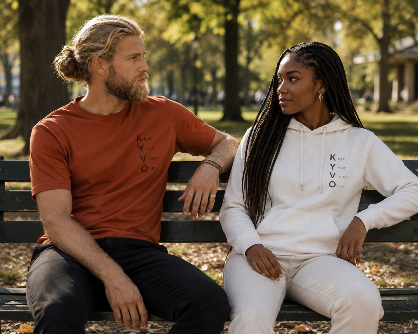 KYVO Hooded Sweat Ivory